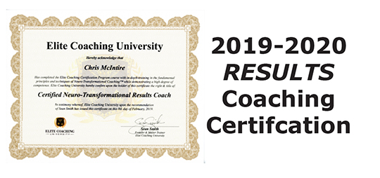 2019-2020 Results Coaching Certification